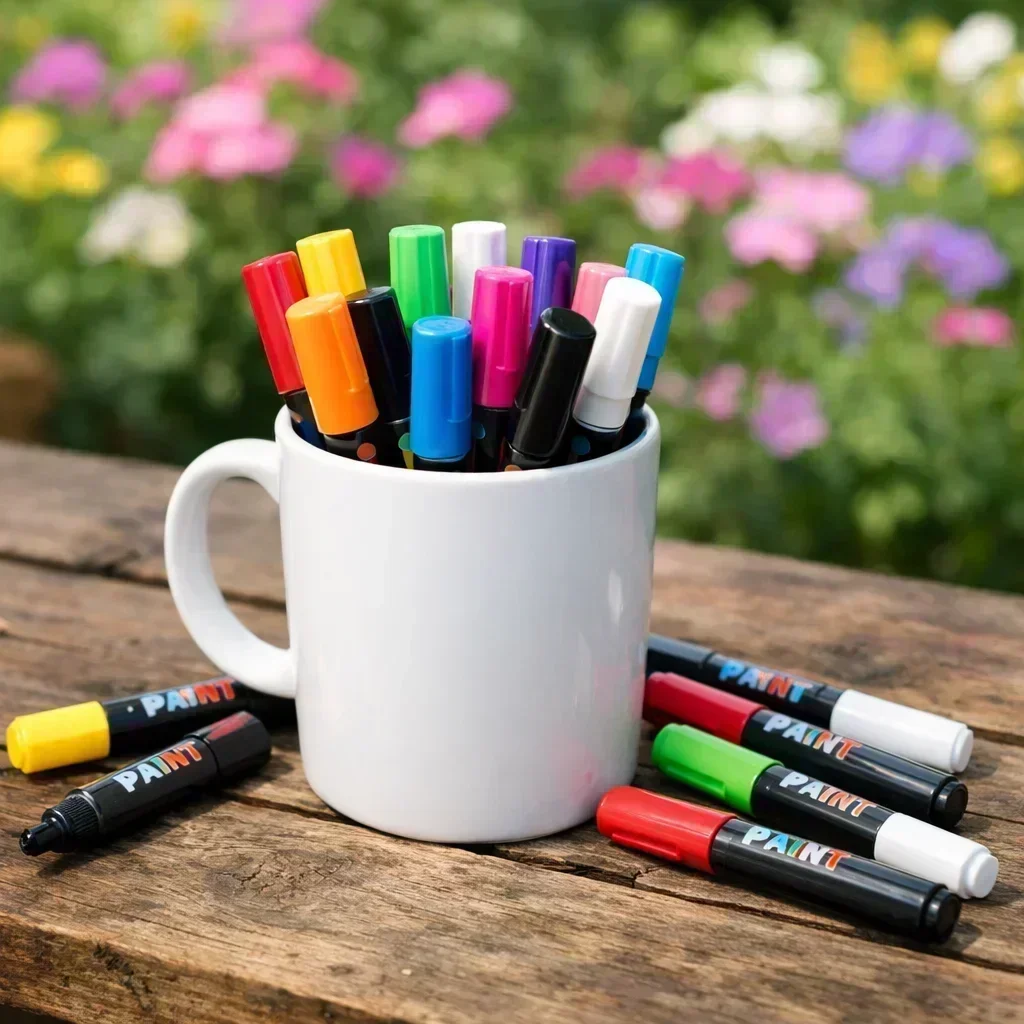 Personalized Hand-Painted Mugs