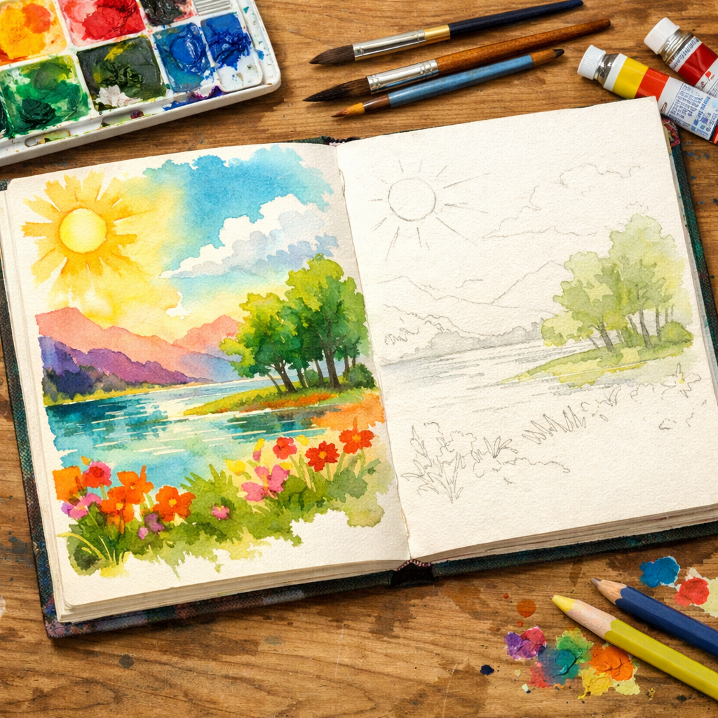 Watercolor Journals