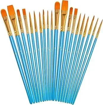 AROIC 10-piece watercolor brush set