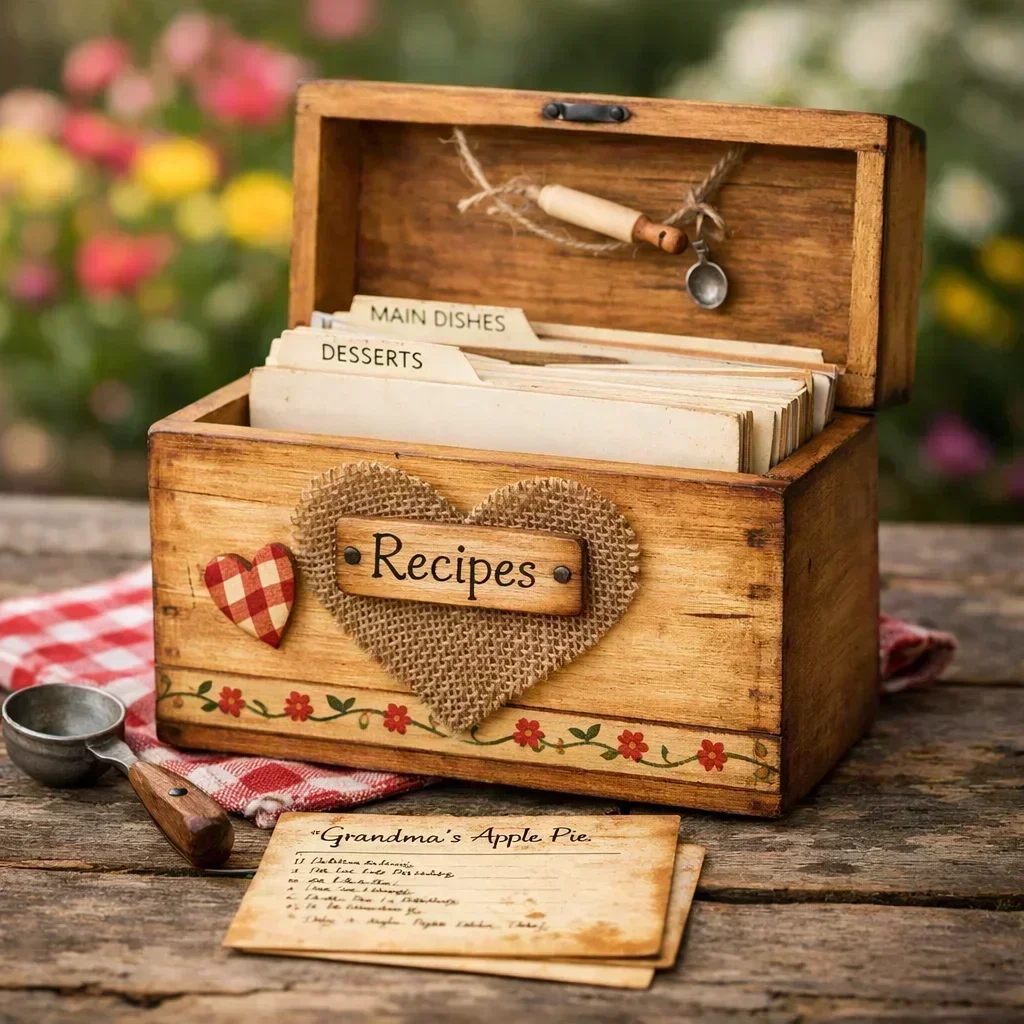 Custom Recipe Boxes